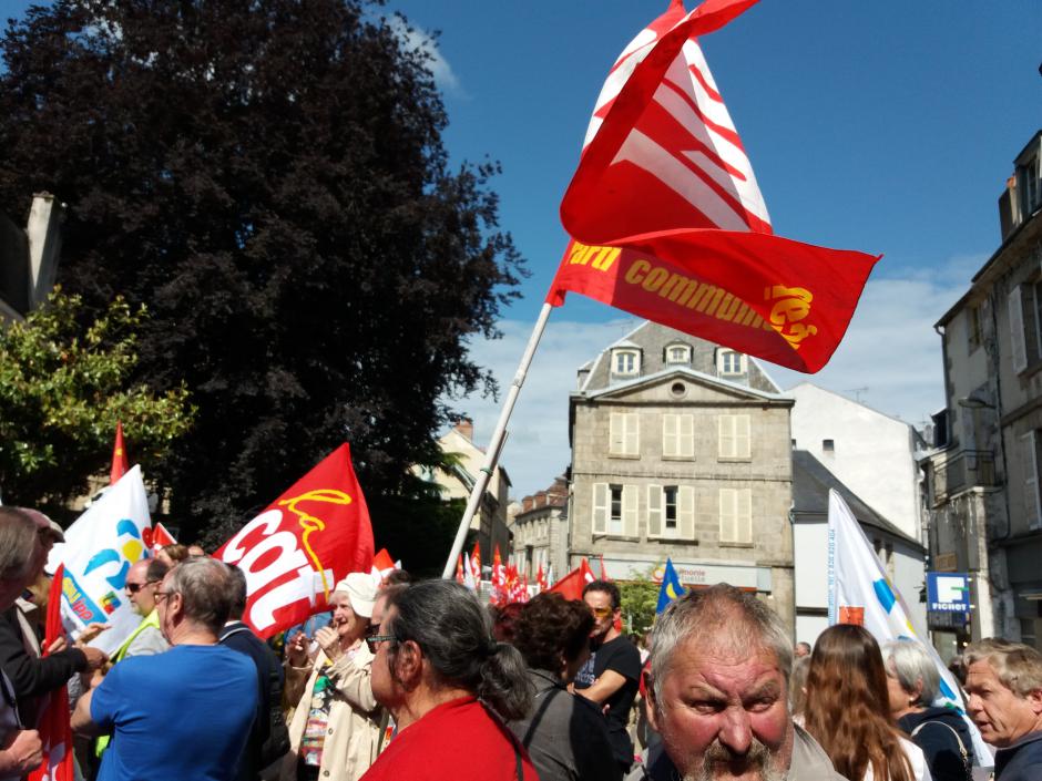 Mardi 22 mai 2018 :  Les syndicats de la fonction publique ont appelé à une grève 